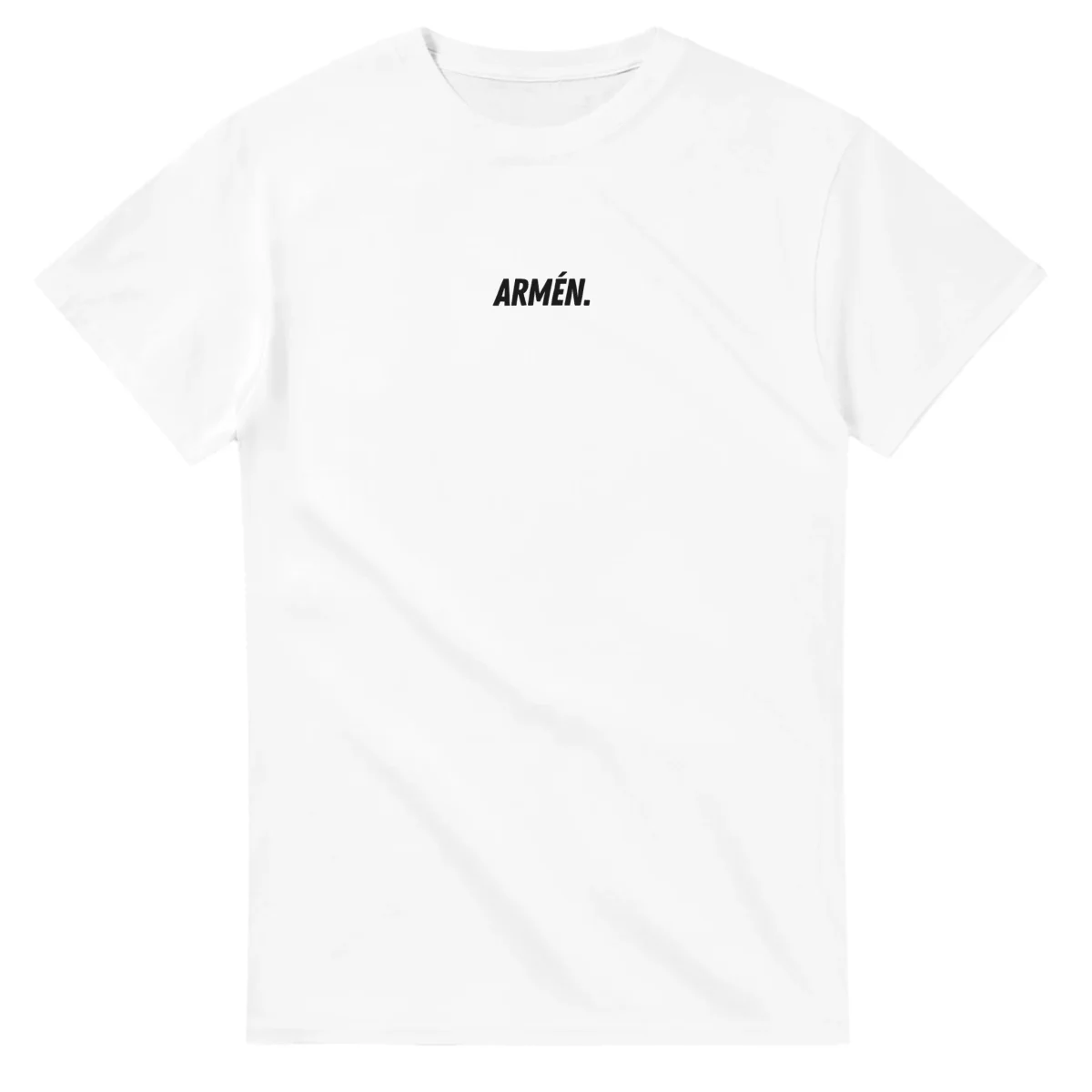 ARMEN. - Minimalistic T-shirt Vit