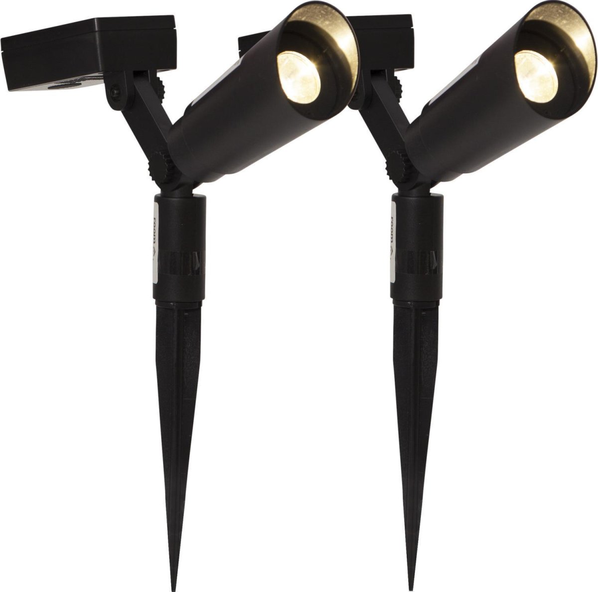 Powerspot – Solcellsspotlight – 2-pack - Bild 6