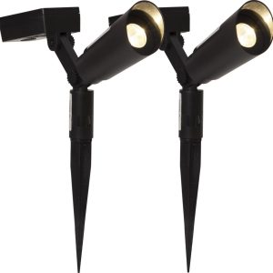 Powerspot – Solcellsspotlight – 2-pack