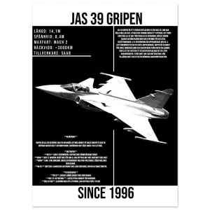 JAS 39 Gripen - Poster