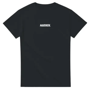 MARINEN. - Minimalistic T-shirt Svart
