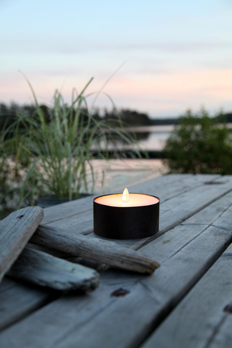 Led Ljus Torch Candle Marschall Svart - Bild 8