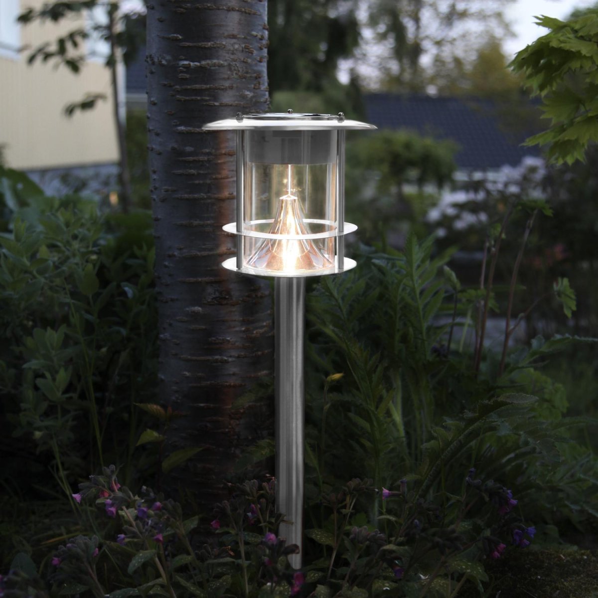Gångljus Solenergi Rostfritt Stål 11 Lumen. - Bild 2