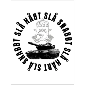 Slå Snabbt Slå Hårt P7 - Poster