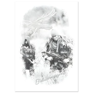Fallskärmsjägare - Poster