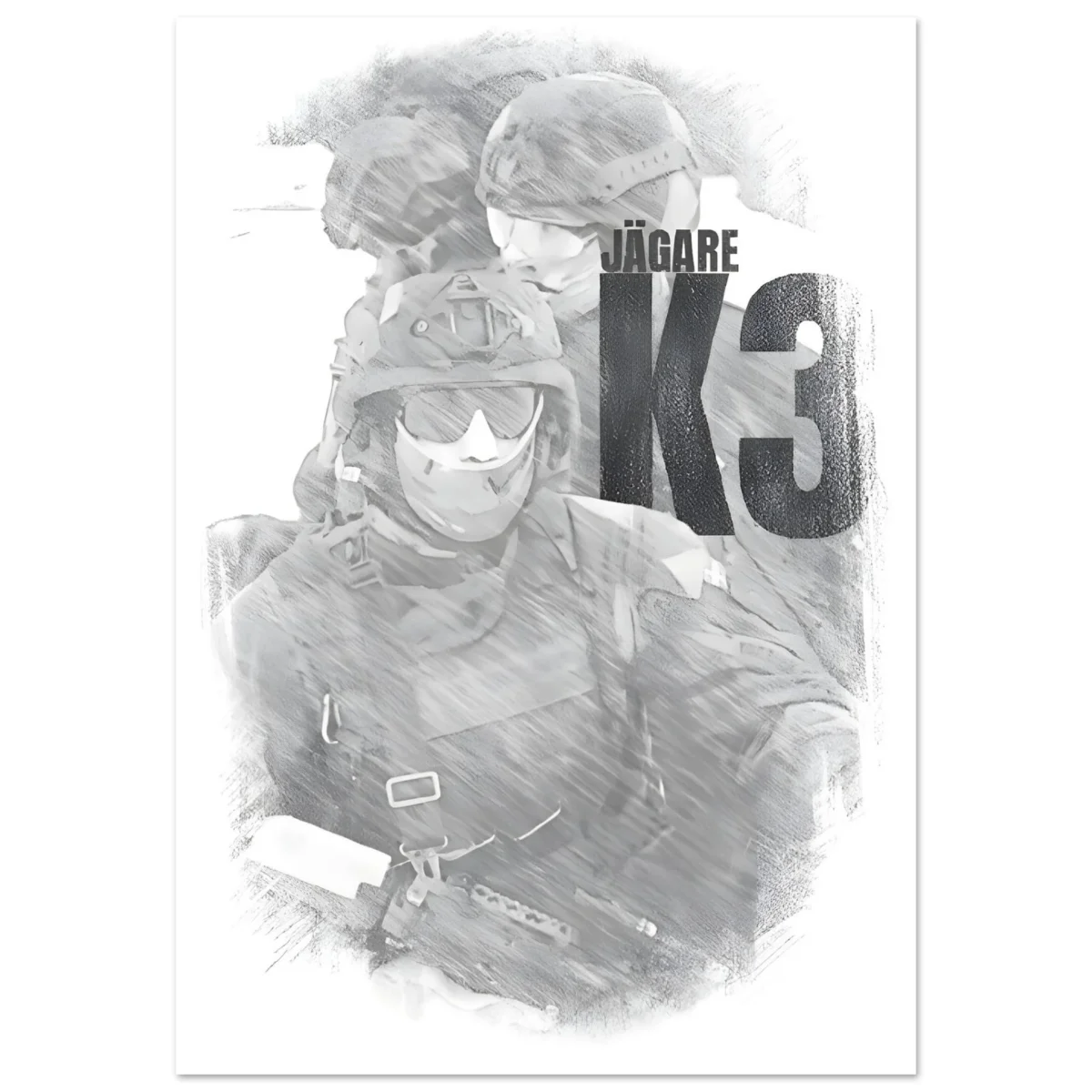 Jägare K3 - Poster