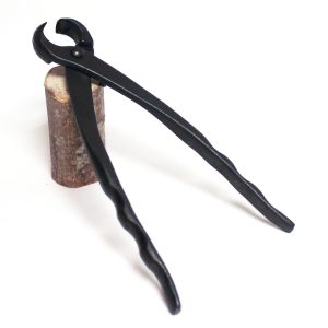 Klottång, handsmidd, 210 x 50 x 13 mm. Blad 15 mm, Wazakura, Japan
