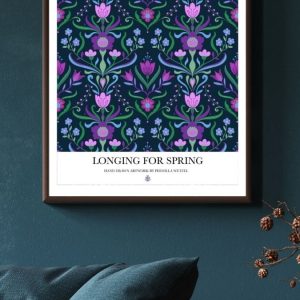 Poster Longing for spring Kurbits