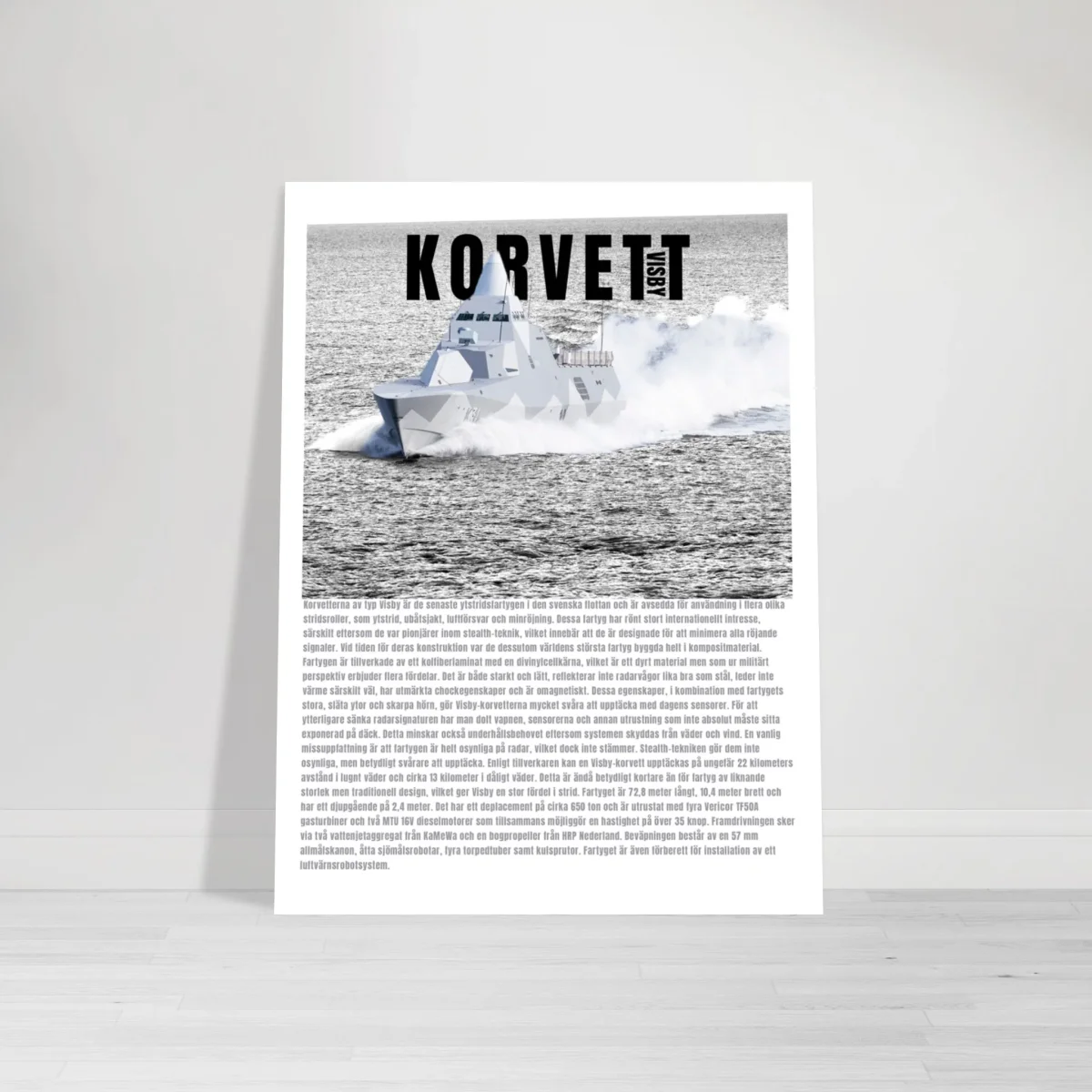 Korvett Visby - Poster - Bild 5